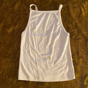 Josh Brown grey ripped tank